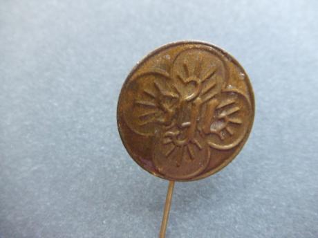 Syl onbekende speld bloemmotief